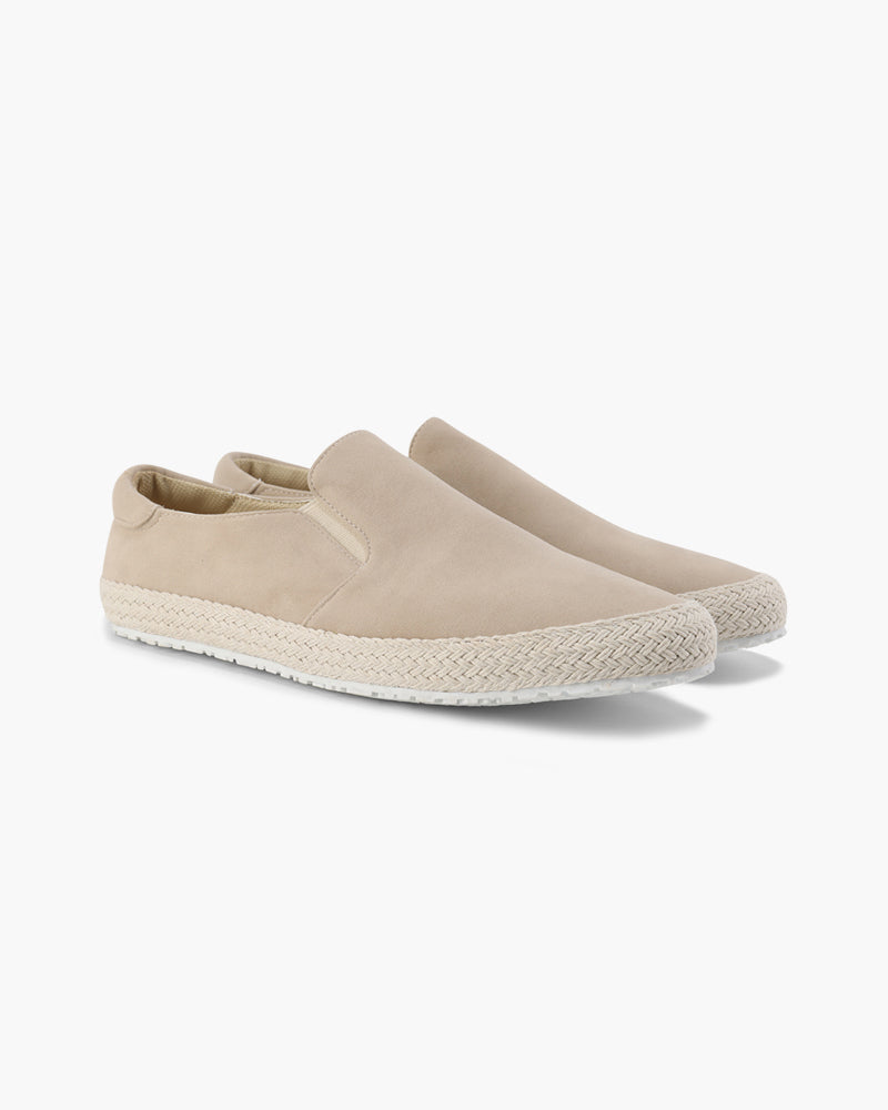 Lyxiga Slip-On Loafers i mocka med läderfoder