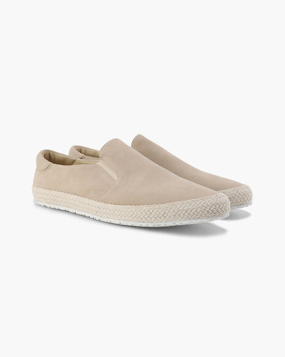 Lyxiga Slip-On Loafers i mocka med läderfoder