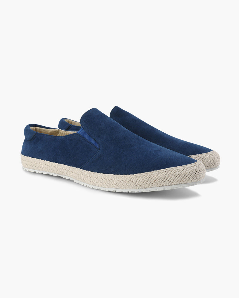 Lyxiga Slip-On Loafers i mocka med läderfoder