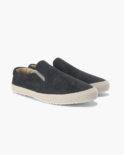 Lyxiga Slip-On Loafers i mocka med läderfoder